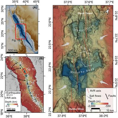 Magmatism at an ultra-slow spreading rift: high-resolution geomorphological studies of a Red Sea Rift segment in Hadarba Deep